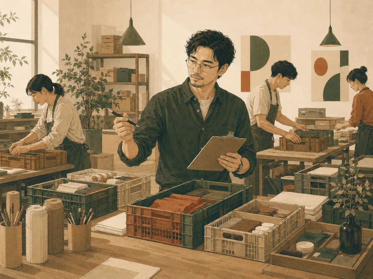 ESTJ 總經理人格圖解:管理者在工作坊協調物資與團隊節奏