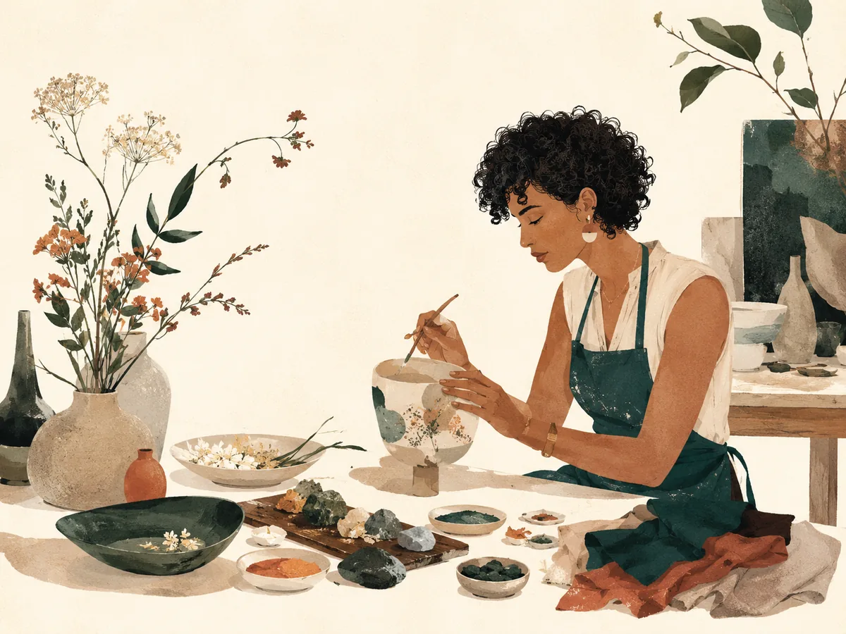 ISFP 探險家人格圖解:創作者從花朵、布料和陶器尋找屬於自己的色彩